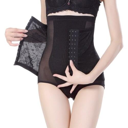 High Waist Trainer Tummy Control Panties Hot Sale Butt Lifter Body Shaper Corsets Hip Abdomen Enhancer Shapewear Underwear Hooks