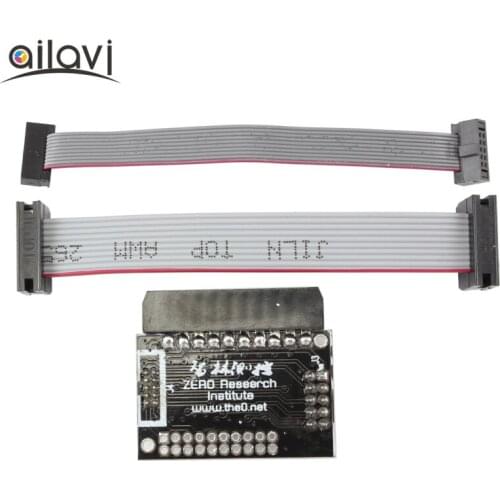 10 Pcs/Lot Adapter Board for 20P 2.54 mm Spacing JTAG Interface to 10P 2.0mm and 1.27mm Spacing SWD Interface Converter