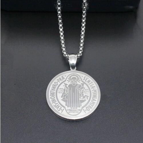 Fashion new titanium steel hanging stainless steel lucky pendant new jewelry hot sale