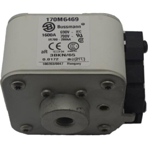170M6469 1600A Industrial Control Accessories Ceramic Fuse Box Bussmann Fuse Link