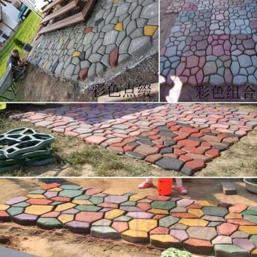0.5kg Toner Personality Pavement Color Add Color Concrete Dye Color Paste Iron Oxide Pigment DIY Manually Paving Concrete molds