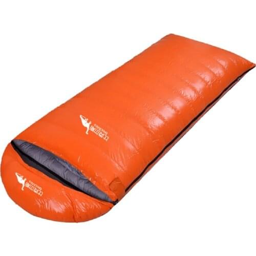 Outdoor Ultra Light Waterproof Camping Travel Portable Envelope Duck Down Sleeping Bag