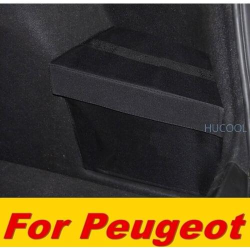 For Peugeot 408 2014-20 trunk storage baffle storage partition storage box