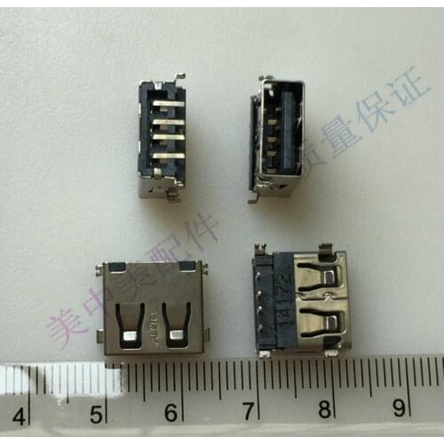 5PCS)USB 2.0 female connector socket plug 4Pin direct plug for Lenovo G50 z50-70