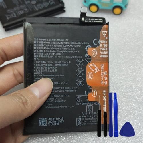 New Original High Quality HB406689EBW 4000mAh Battery For Huawei Y7 2019 / Y7 Prime / Pro 2019 DUB-LX1 LX2 L23 DUB LX3 L21 L22