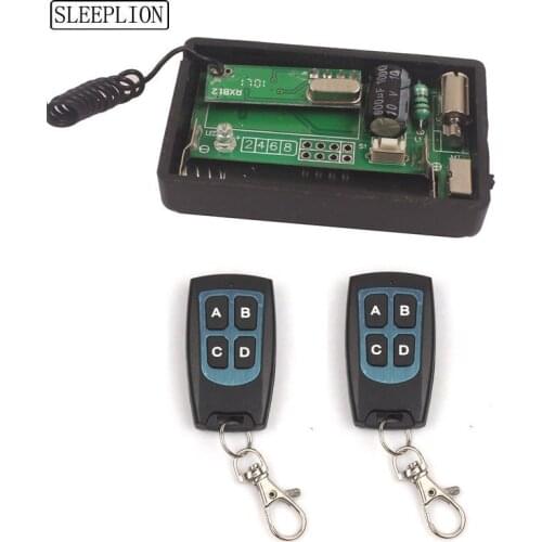Sleeplion Remote Control Vibrator ON OFF Wireless Vibration Alarm With Remote Control 1-4 Times Sensor Reminder Receiver