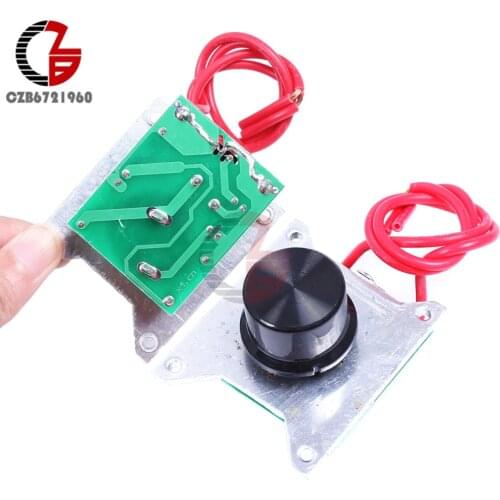 1000W SCR Digital Voltage Regulator PWM Dimming Speed Controller Thermostat