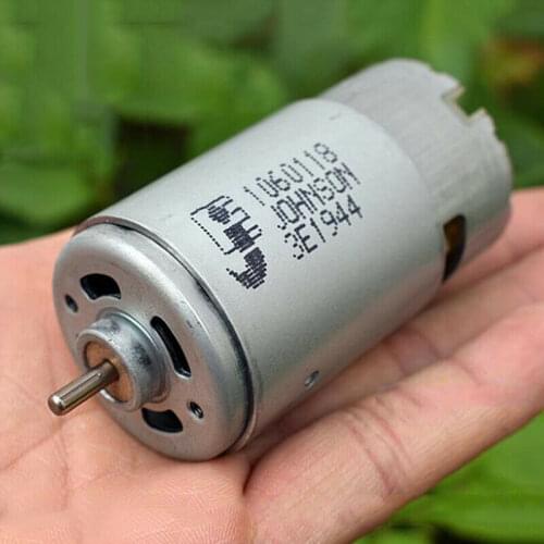 JOHNSON 1060118 RS-570 Electric Motor DC 12V-24V 20000RPM High Speed High Power with Cooling Fan for Electric Tools