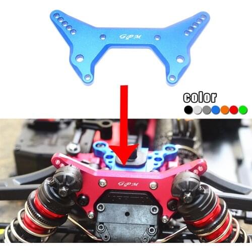 GPM Metal Aluminum alloy front shock absorber bracket #ARA320513 for ARRMA 1/7 LIMITLESS ARA109011 INFACTION 6S BLX -ARA109001