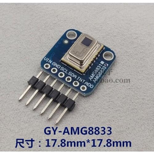 GY- AMG8833 IR 8x8 Infrared Thermal Imager Array Temperature Measurement Sensor Module