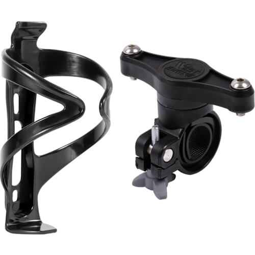 WEST BIKING Bottle Cage Holder Handlebar Mount Bottle Cage Base Bicycle Water Portable Waterproof Cycling Elements