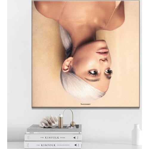 Full Square/Round Drill 5D Diamond Painting Cute Girl Diamond Embroidery Ariana Grande Poster Painting Rhinestone Home Decor