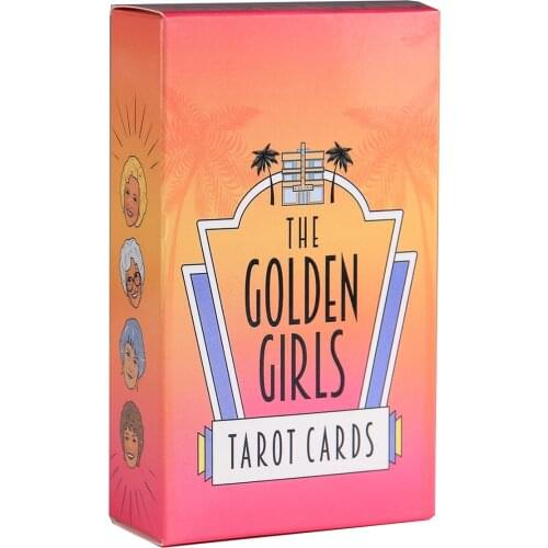 Golden Girls Oracle Tarot Cards Guidance Divination Fate Oracle Party Deck Board Game PDF Instructions