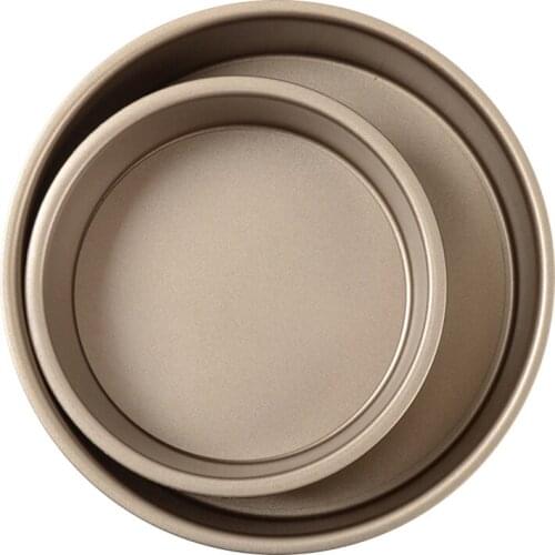 6/8 inch Round Pizza Baking Pan Non-stick Pizza Tray Baking Mold Kitchen Utensil HFing