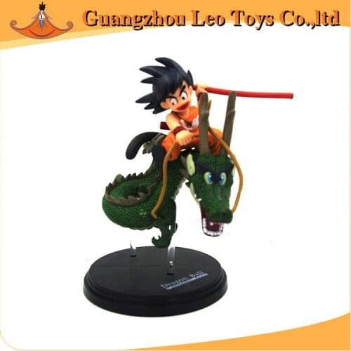 14CMClassic Anime Dragon Ball Character Wukong Dragon Knight Action Humanoid Doll Toy Decoration Model Childrens Gift Collection