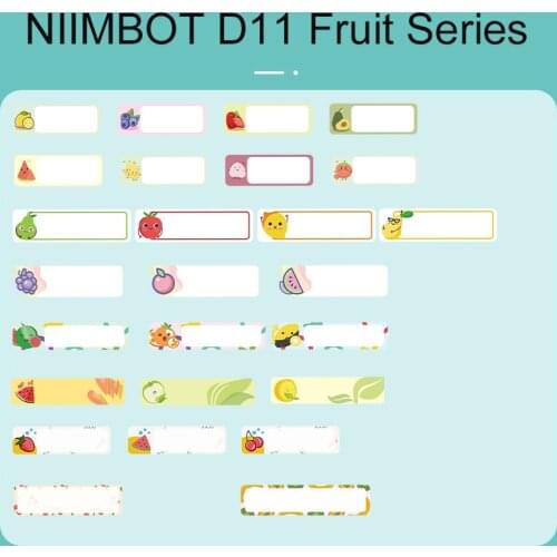 【Buy 5 get 30% off 】NIIMBOT D11/D110 label paper adhesive printing paper label pricing paper commodity price paper label sticker