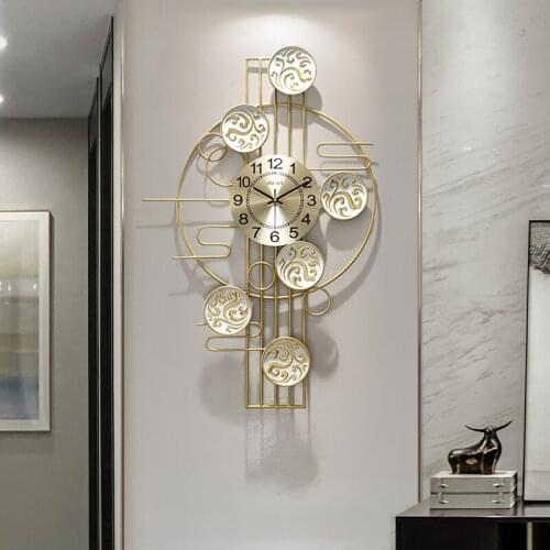 Office Art Wall Clock Modern Design Quartz Novelty Giant Modern Wall Clock Girls Room Creative Reloj Pared Clocks BY50WC