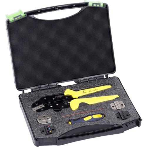 Multi Wire Crimpers Terminals Pliers Kit Multitool Professional Engineering Ratcheting Terminal Crimping Pliers Crimper Tools