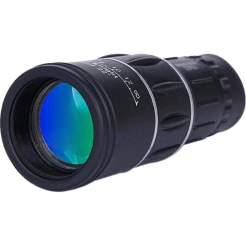 16X52 HD Dual Focus Monocular Waterproof Outdoor Hunting Spotting Scope Monocular Telescope for Travel Hunting Portable 30x25