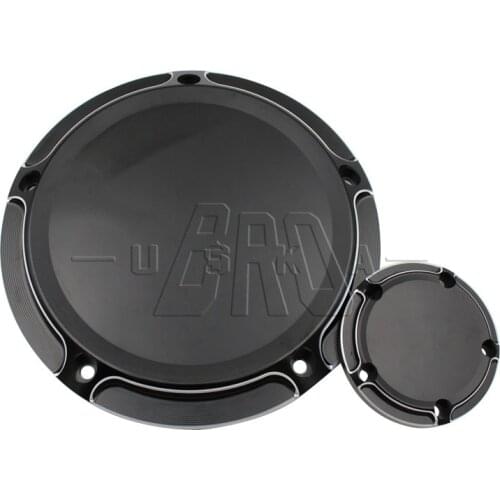 Motorcycle Aluminum Derby Timer Timing Covers For Harley Touring Dyna Softail Road King FLHR FLD FLHTK FLSTF FXS FXDL