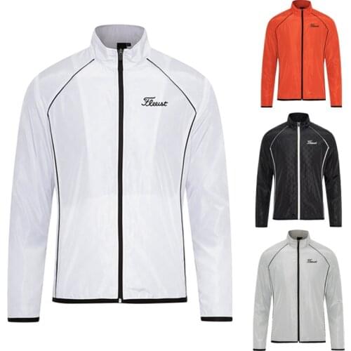 2021 autumn and winter new golf clothing mens windbreaker outdoor sports windproof warm jacket