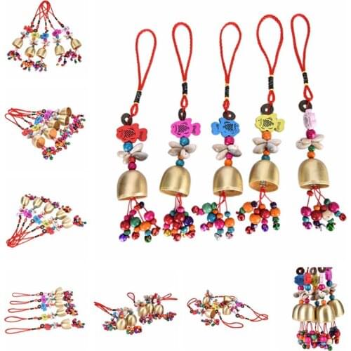 National Copper Bell Mobile Wind Chime Home Yard Garden Outdoor Living Decor