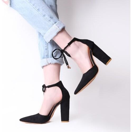2108 New Lace Up High Heels Womens Sandals Summer Shoes Woman Ladies Pumps Sexy Thin Air Heels Footwear Woman Shoes