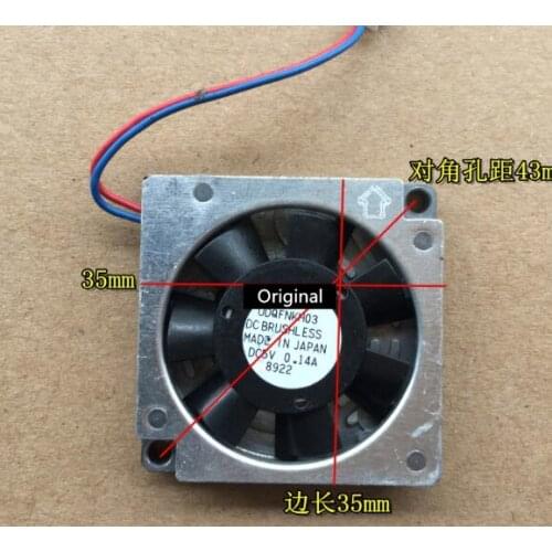 Original 100% working 5V 0.14A UDQFNKH01 3507 blower 3CM mini notebook cooling fan