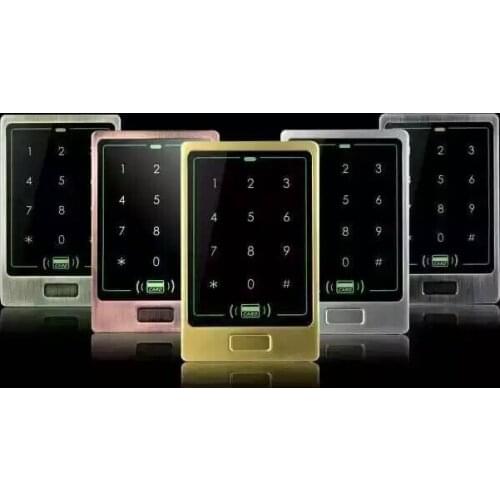 Five Color Optional Touch Access Control Water-Proof IP68