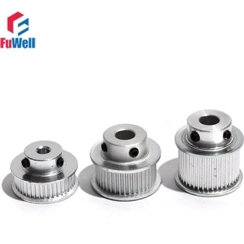 Timing Belt Pulley 2GT-50T 7/11/16mm Belt Width GT2 50Teeth Transmission Gear Pulley 5/6/6.35/7/8/10/12/14mm Bore Toothed Pulley