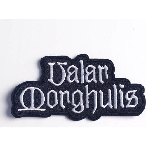 DIY Character Stripe Patch Iron On Patches On Clothing Embroidered Applique Fabric For Jacket Badge Clothes Stickers