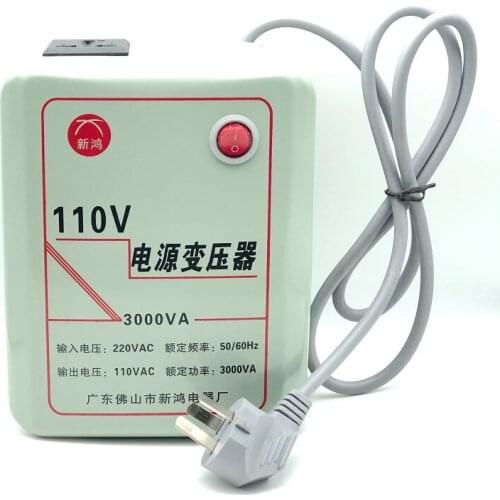 Power transformer 220V to 110V 3000W power supply voltage converter
