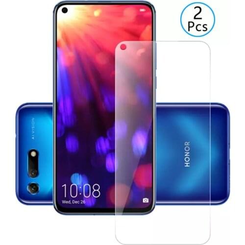 2 piece Screen Protector for Huawei Honor View 20 Tempered Glass Protective Film for Huawei honor view 10 v20 v10