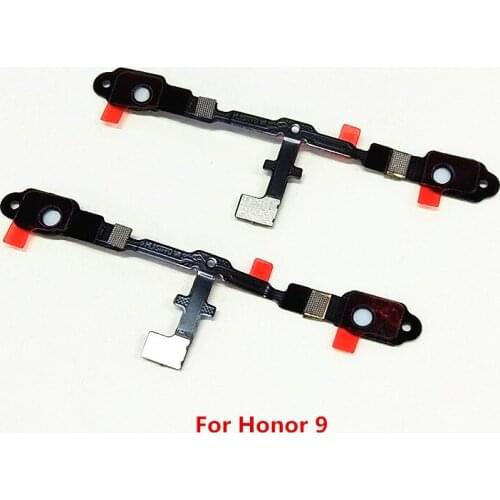 10PCS/Lot Menu Return Key Home Button Connector Fingerprint Sensor Flex Cable For Huawei Honor 9 Honor9