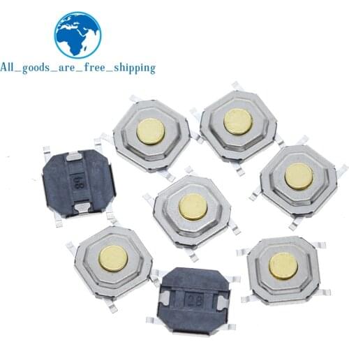 100PC/Lot SMD 4*4*1.5MM 4X4X1.5MM Tactile Tact Push Button Micro Switch Momentary For diy
