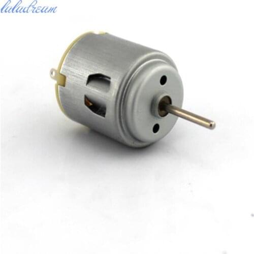 2 pcs R260 hight quanlity 3-6V car metal Micro motors 15.5mm Long axis dc motor for diy car model