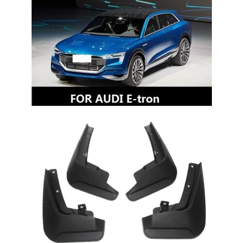 4 PCS Car Mudflaps for Audi E-tron Fender Mud Guard Flap Splash Flaps Mudguards Accessories