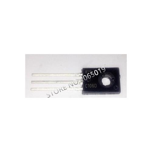 50PCS - 100PCS C106DG C106DC C106D C106MG C106M 4A 400V TO-126 Single thyristor / rectifier diode