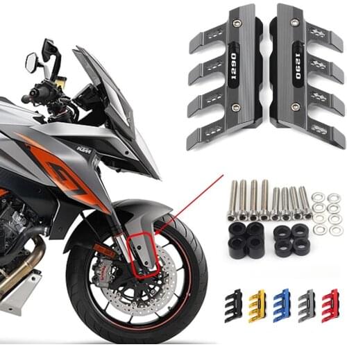 For KTM (1290 Super duke gt) (1290 Super duke) Motorcycle CNC Accessories Mudguard Side Protection Front Fender Anti-Fall Slider
