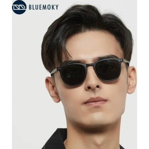 BLUEMOKY Square Polarized Sunglasses For Men UV400 Anti-Glare Lenses Goggle Sun Glasses Women Outdoor Fishing Driving Eyewear