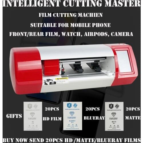 Flexible Hydrogel Film Screen Protector Intelligent cutting master For All Mobile Phone Front back glass watch Protective Film