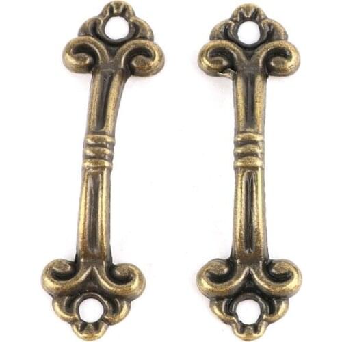 Zinc Alloy Antique Handle Drawer Small Handle Jewelry Box Handle Gift Box Packaging Accessories Mini Handle