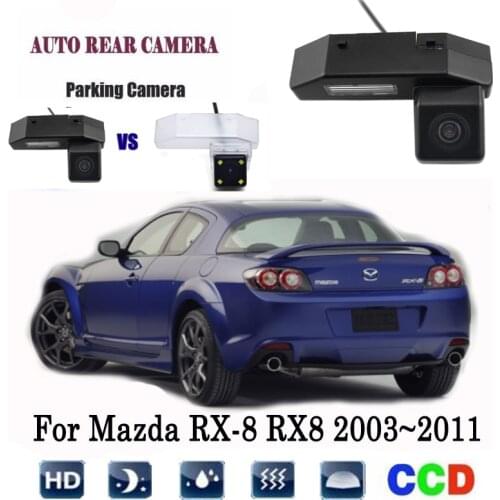 Rear View Camera For Mazda RX-8 RX8 2003~2011 CCD Night Vision Reversing Camera license plate camera backup