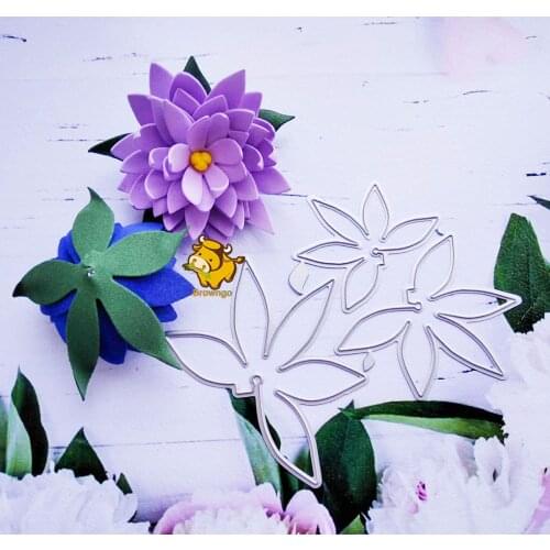 Water Lily Flower Metal Dies Cut Template for Embossing DIY Scrapbooking Paper Album Gift Cards Making New Dies Scrapbooking Cut