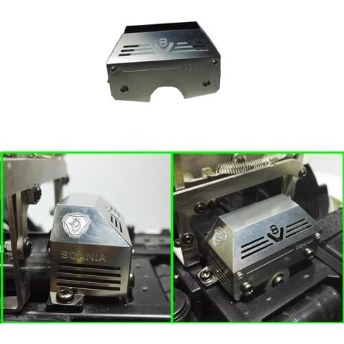 Metal Wave Box Hood for 1/14 Tamiya RC Truck Car SCANIA R730 R470 R620 56323 Diy