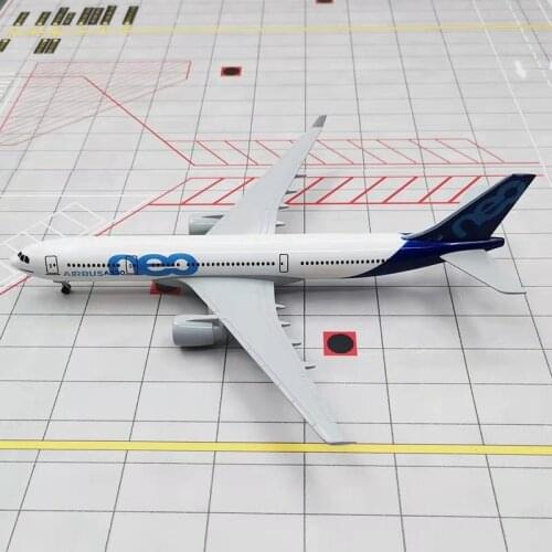 About 20cm Alloy A330 NEO Prototype Simulation Passenger Aircraft Model with Landing Gear Wheels Exclusive Gift for Collections