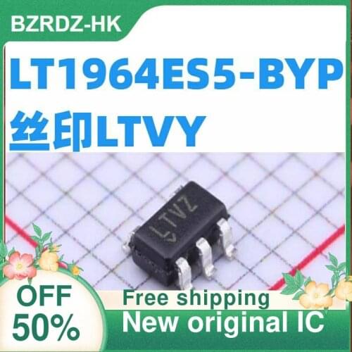 2-10PCS/lot LT1964ES5-BYP LT1964ES5 LTVY New original IC