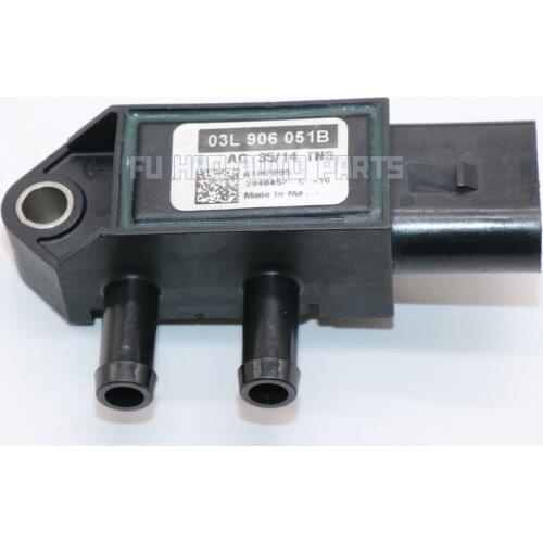 OEM 03L906051B DPF Differental Difference Intake Pressure Sensor for Volkswagen Jetta Golf Beetle Passat Audi Q3 A3 A6 Quattro