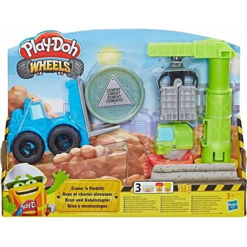Play-Doh Hard Working Crane and Forklift