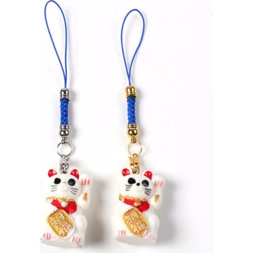 10CM Dropshipping DIY Toys Accessories Rope High-grade Toys Lanyard Lobster Buckle Small Lanyard Colorful Mobile Rope Super Cute